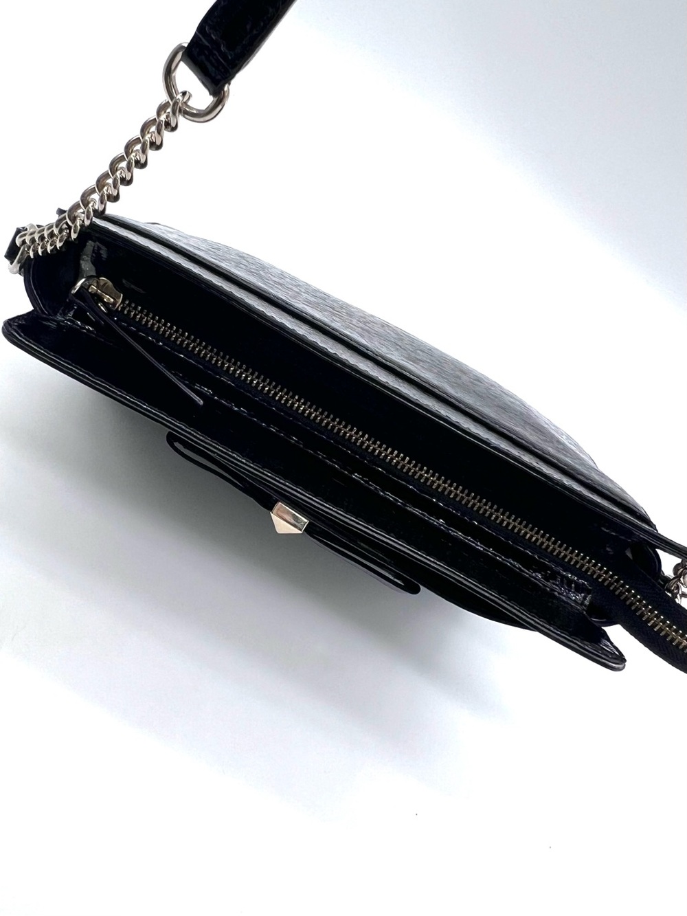 Kate Spade Wellesley Bow Crossbody Black c.2013 MSRP $198 - Picture 7 of 15